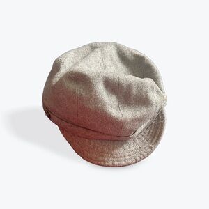 Gray Newsboy Cap